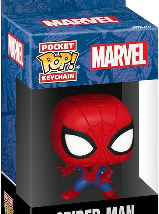 MARVEL NEW CLASSIC SPIDER-MAN POCKET POP KEYCHAIN