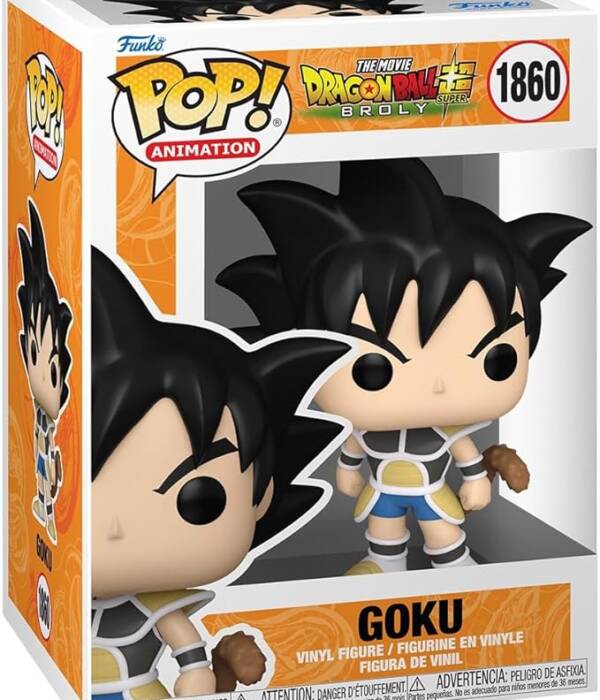 DRAGON BALL SUPER: BROLY - POP FUNKO VINYL FIGURE 1860 GOKU (KID) 9CM