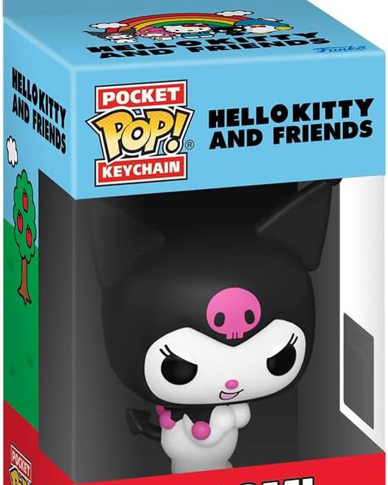 SANRIO KUROMI POCKET POP KEYCHAIN