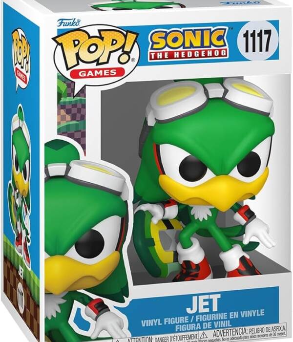 SONIC JET THE HAWK W/BOARD POP 1117