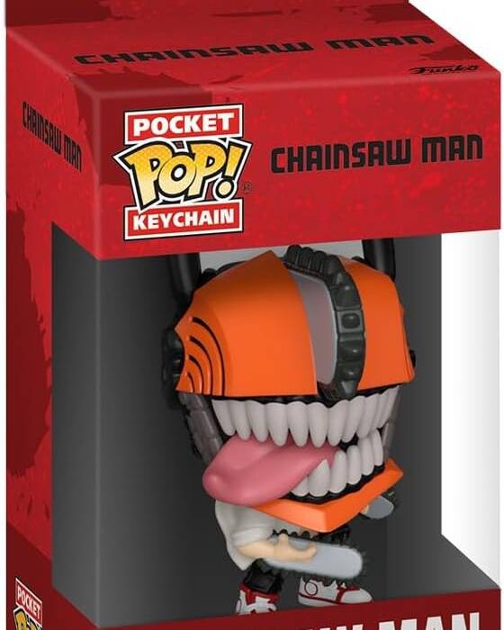 CHAINSAW MAN KEYCHAIN POP