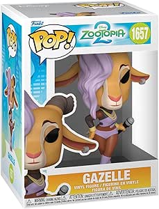 ZOOTOPIA 2 POP! MOVIES GAZELLE 1657