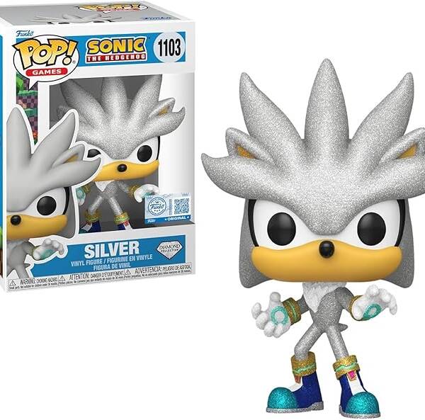 Funko Sonic Pop! Games - Silver(Fl) 1103