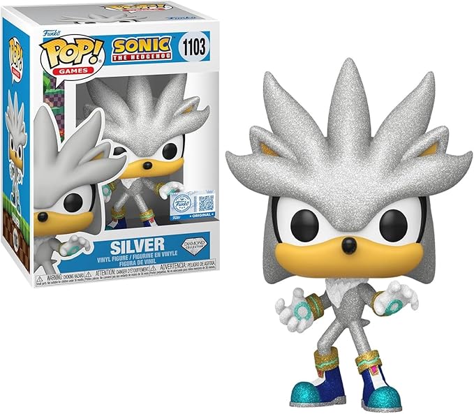 Funko Sonic Pop! Games - Silver(Fl) 1103