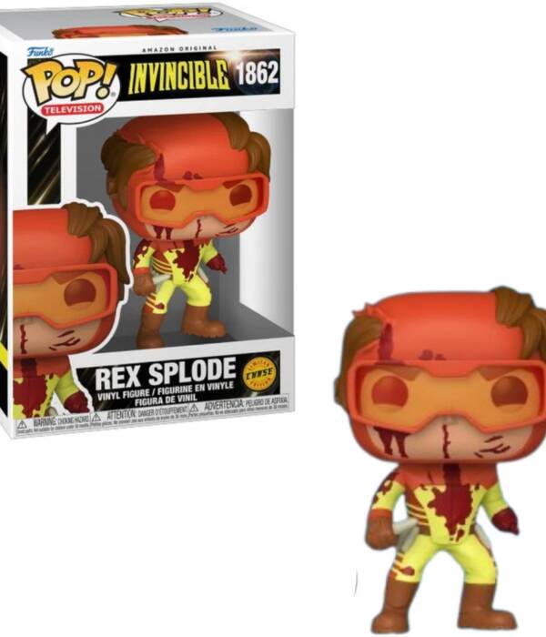 Funko POP! Television: Invincible &ndash; Rex Splode 1862 CHASE