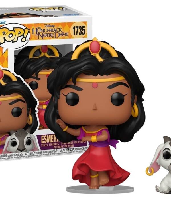 FUNKO POP Disney: The Hunchback of Notre Dame - 1735 Esmeralda & Djali