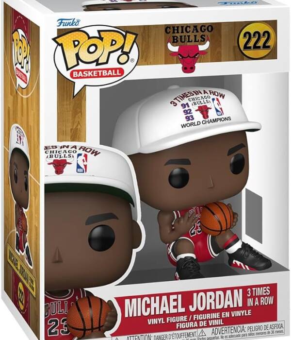 Funko POP! NBA: Chicago Bulls - Michael Jordan - 3 in a Row 222