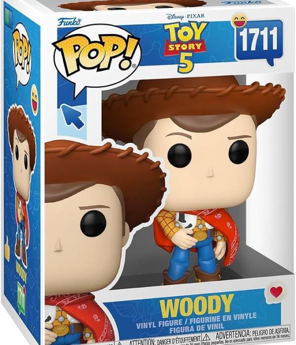 Toy Story 5 POP! Disney Vinyl Figures Woody 1711