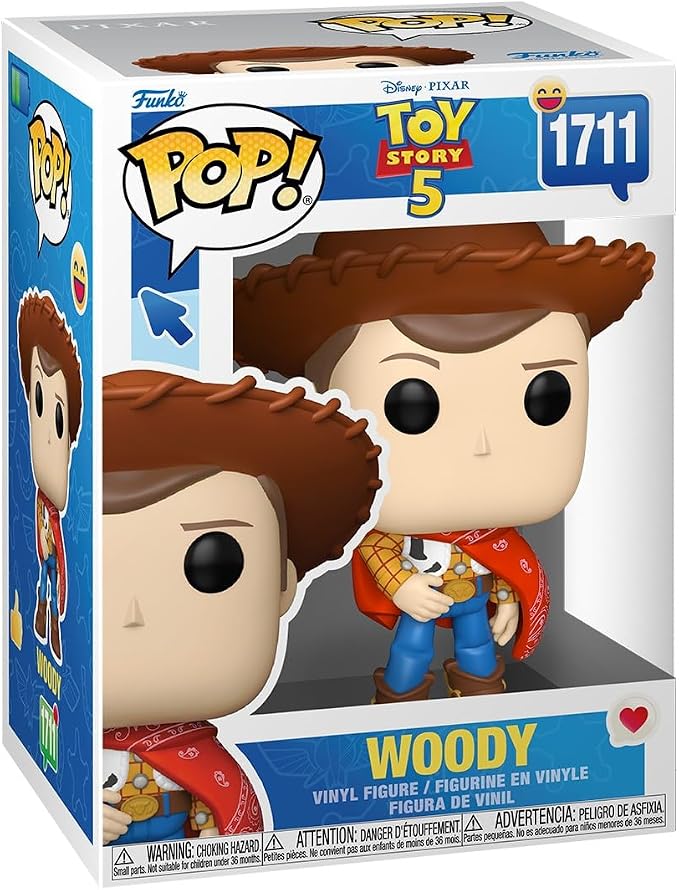 Toy Story 5 POP! Disney Vinyl Figures Woody 1711