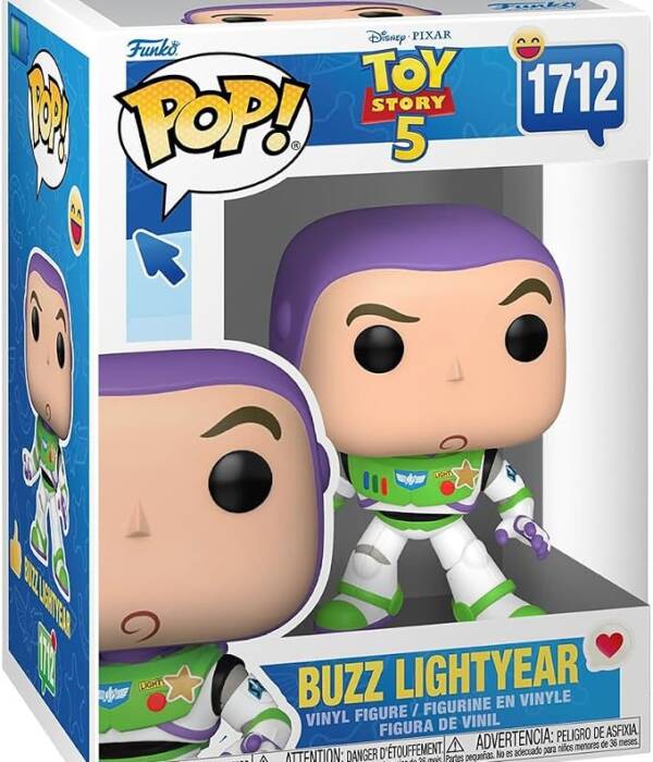 Toy Story 5 POP! Disney Vinyl Figures Buzz Lightyear 1712