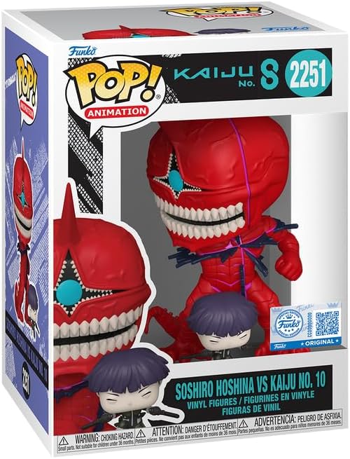 Funko POP! Animation Kaiju No. 8 Soshiro Hoshina vs Kaiju No. 10 2251