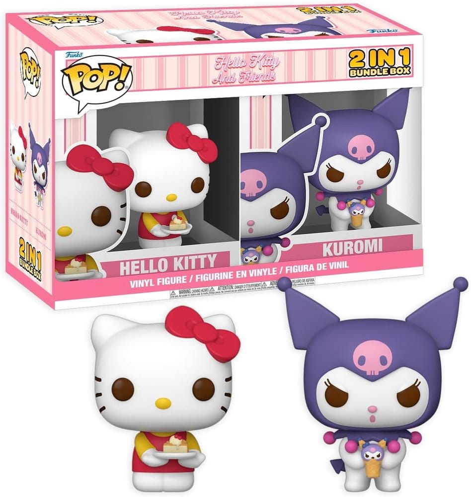HELLO KITTY & KUROMI 2 PACK POP 89-90