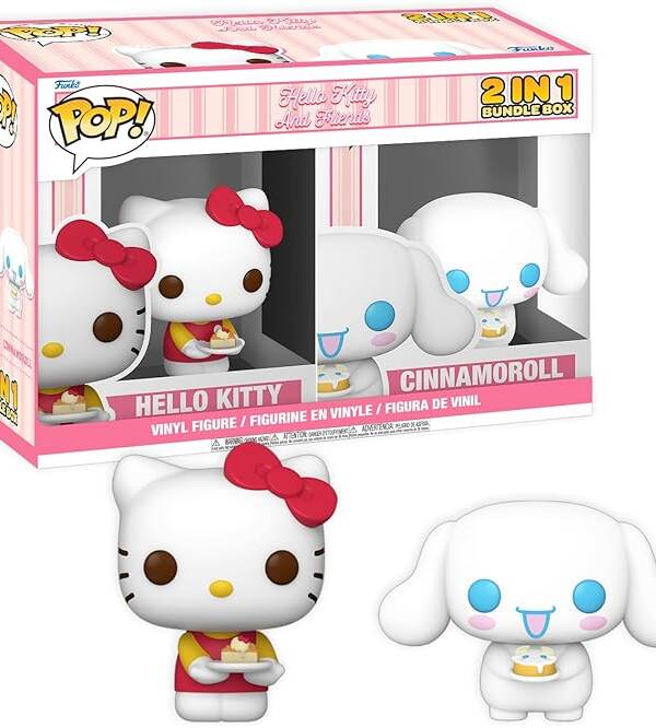 HELLO KITTY&CINNAMOROLL 2 PACK POP 89-92