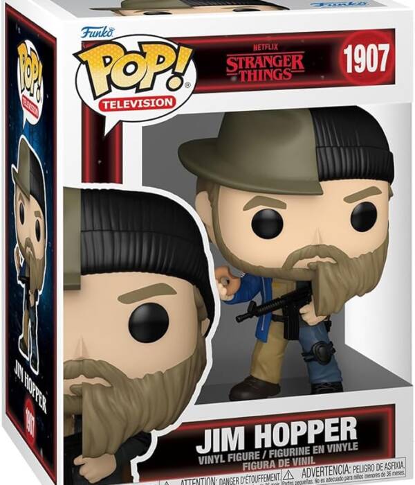 Funko POP! TV: Netflix Stranger Things - Jim Hopper  1907