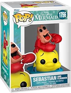 FUNKO POP Disney: The Little Mermaid - 1756 Sebastian & Flounder