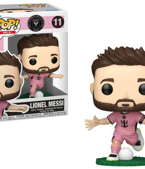 Funko POP! Football &ndash; Lionel Messi (Pink Jersey) 11