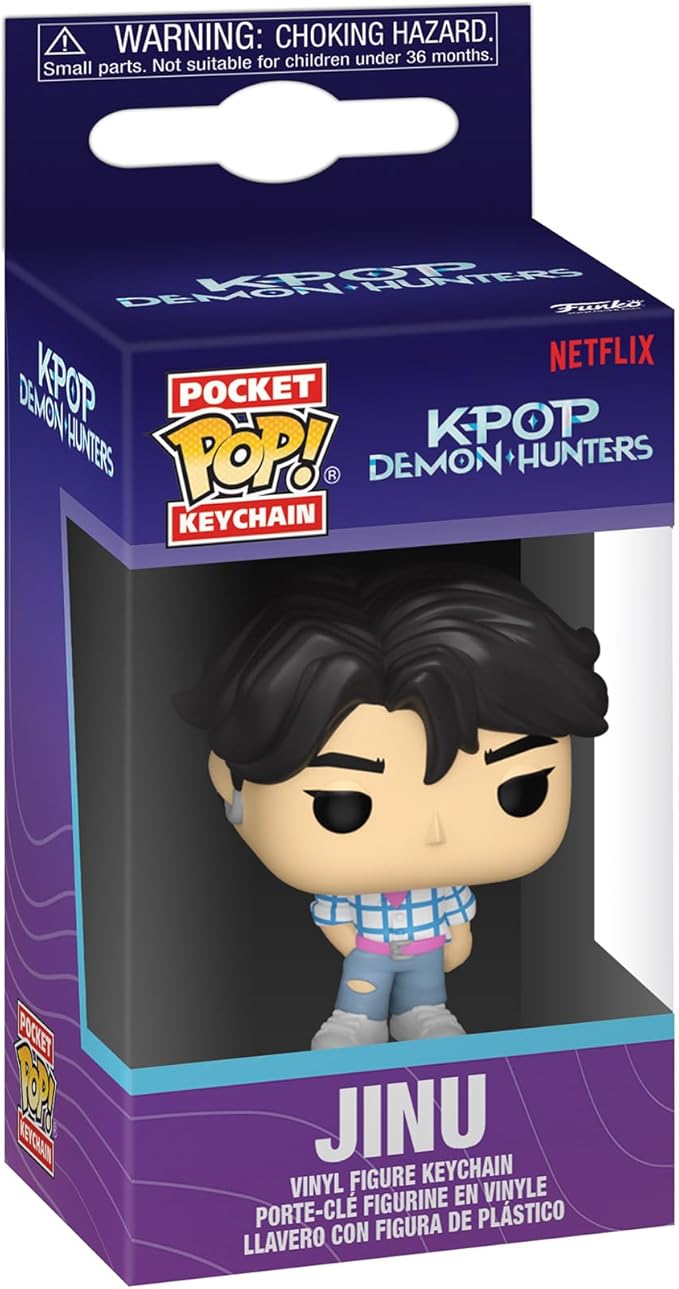 KPOP DEMON HUNTERS JINU KEYCHAIN