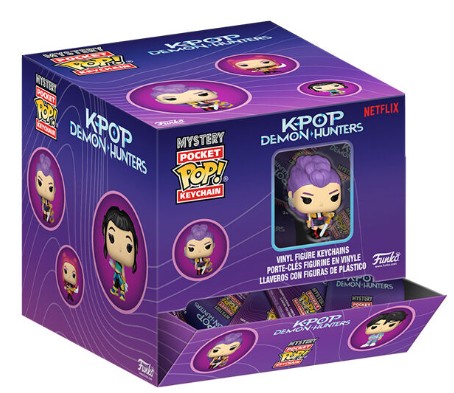 Portachiavi Display KPop Demon Hunters POP