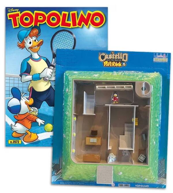 TOPOLINO 3572 + II CASTELLO PAPERINIK
