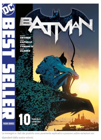 BATMAN DI SNYDER & CAPULLO 10