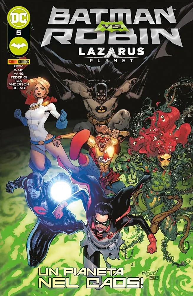 BATMAN VS. ROBIN: LAZARUS PLANET 5