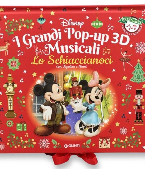 LO SCHIACCIANOCI POPUP 3D MUSICALE