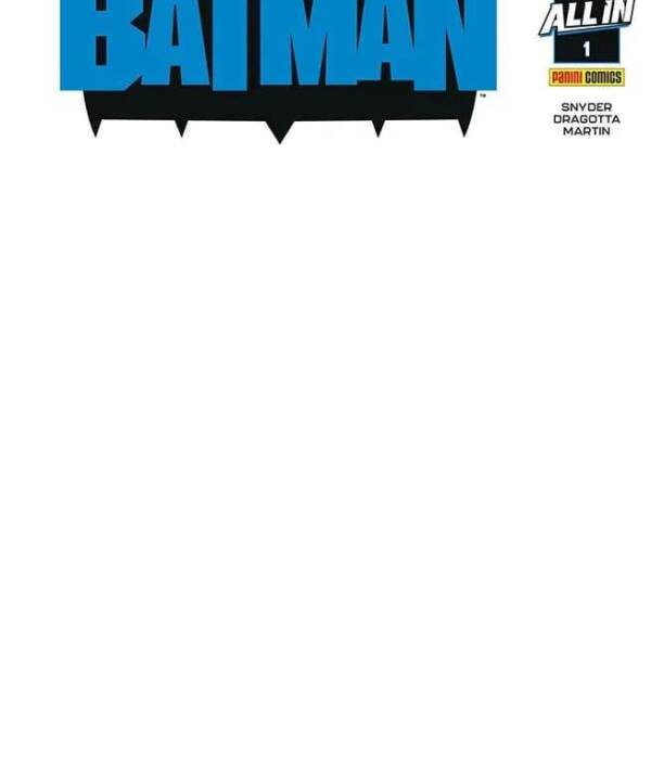ABSOLUTE BATMAN BLANK VARIANT 1